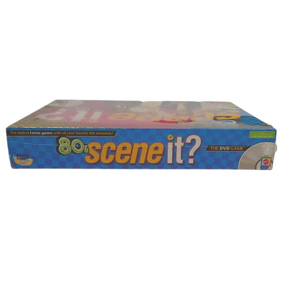 80s Scene It The DVD Game Trivia Board Game Mattel New Sealed - Picture 6 of 7